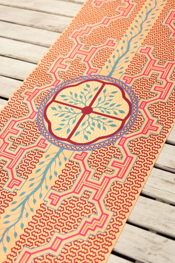 ECO YOGA MAT - AYA HEARTS - VARII - TRAVEL - Inhala Soulwear