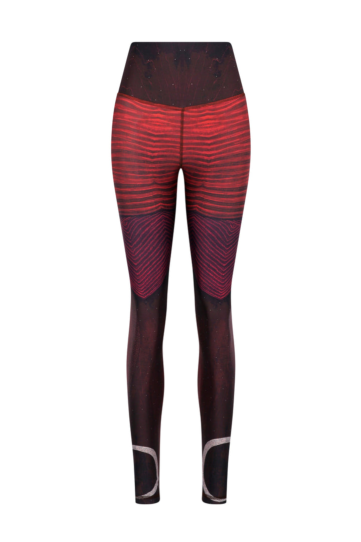 SPIRITUAL WARRIOR LEGGINGS - SACRED MIRRORS - Inhala Soulwear